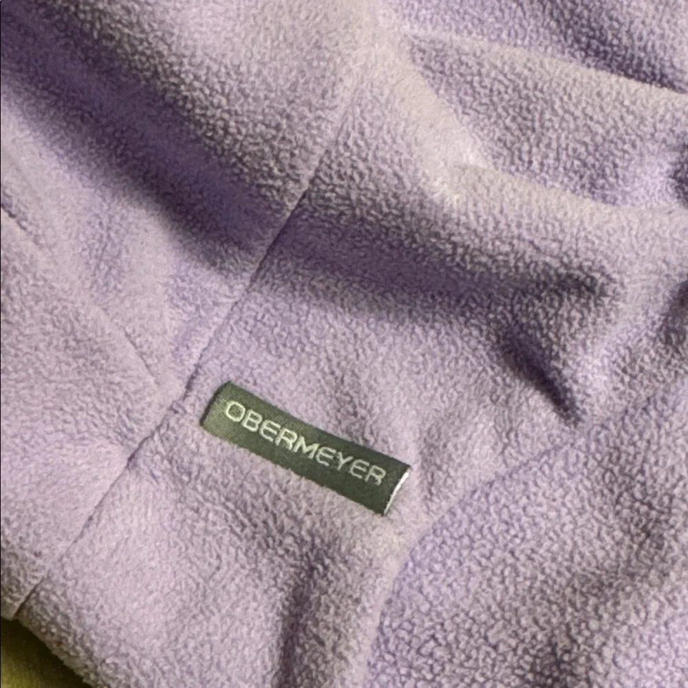 Obermeyer Lavender Purple Fleece Ear Flap Hat kids 5-8